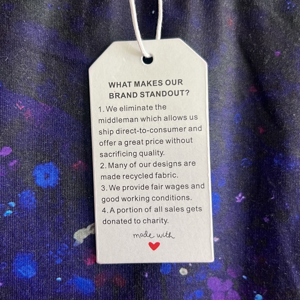 Exclusive tshirt bright floral super soft was a gift not my style - Picture 6 of 6